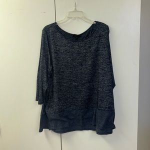Lane Bryant 3/4 sleeve top